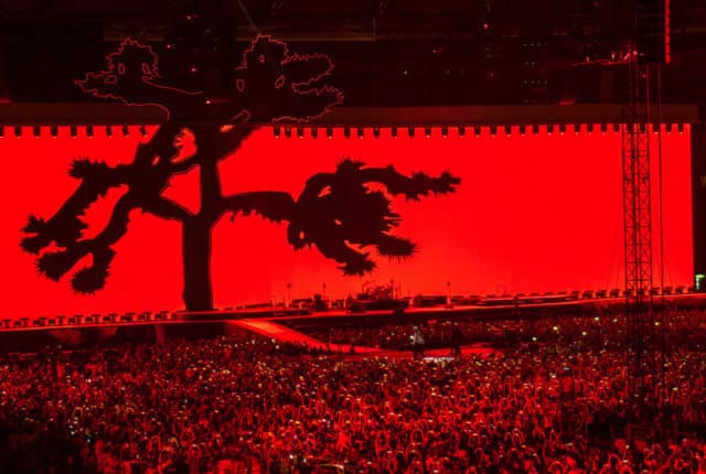 The Joshua Tree Tour Stage